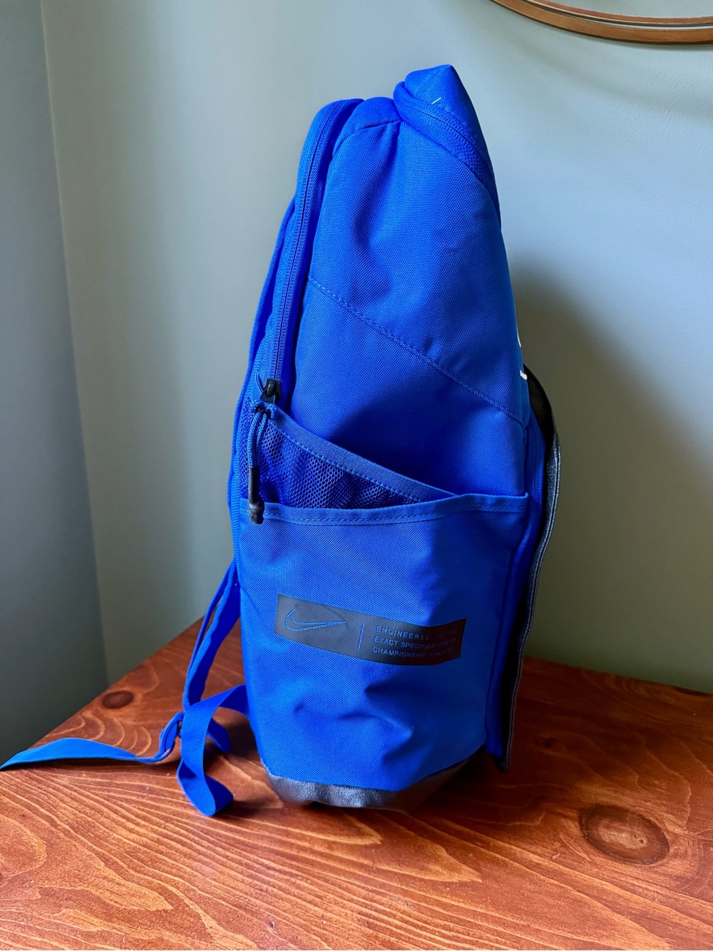 Nike Elite Hoops Backpack with Custom Spokane Hoopfest Logo Royal Blue - Picture 7 of 11